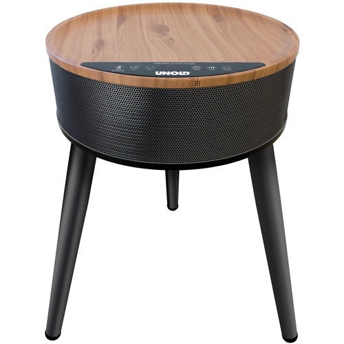 Namizni grelec z ventilatorjem Unold Henry (črn/lesen, 2000 W)