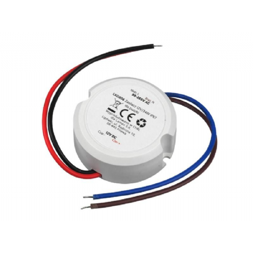 Napajalnik plastični IP67, 12V 24W