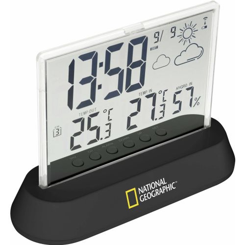 National Geographic Transparent 9070300 digitalna brezžična vremenska postaja