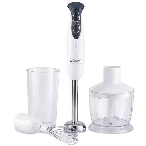 Palični mešalnik Maestro MR 562, 300 ml posoda, 2 hitrosti, bela