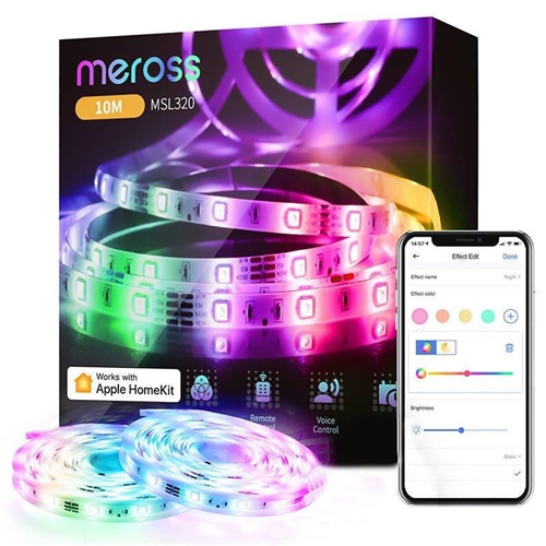Pametni Wi-Fi svetlobni trak MSL320 Meross (HomeKit)