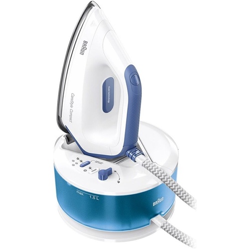 Parna likalna postaja Braun CareStyle Compact IS 2143, bela/modra