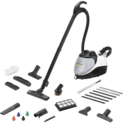 Parni čistilec Karcher SV7, bela/črna