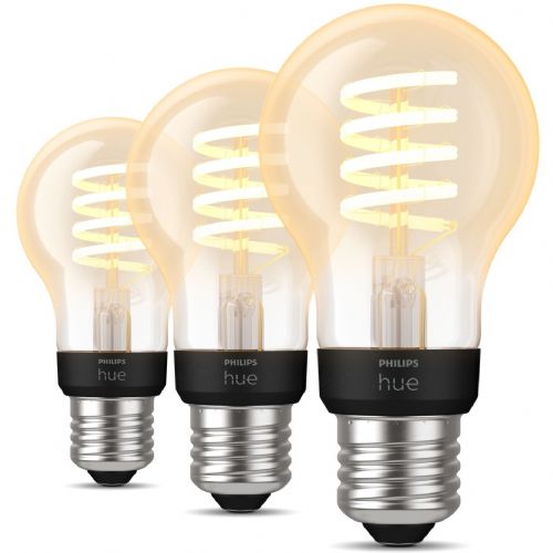 Philips Hue White Ambiance E27 Filament 3erPack