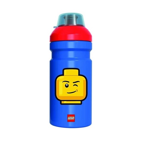 Plastenka za vodo Lego Iconic Classic  (modra/rdeča, 0,39 litra)