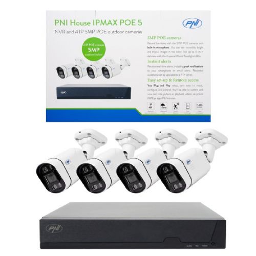 PNI Videonadzor IPMAX POE 5