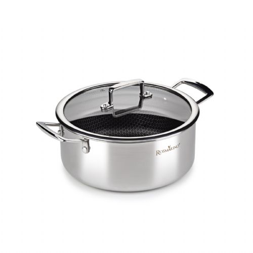 Premium lonec s pokrovko Rosmarino HexaPRO - 24 cm