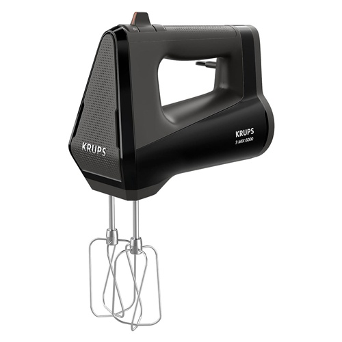 Ročni mešalnik Krups 3MIX 6000 GN6028 (črn, 600 W)