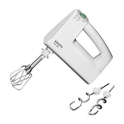 Ročni mešalnik Krups 3Mix 7000 F608, 500 W, več hitrosti, bela