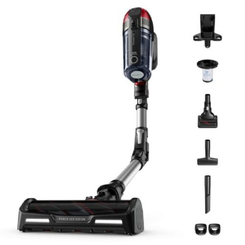 Pokončni brezžični sesalnik Rowenta X-Force Flex 12.6 Animal RH98A7WO, 150 AW moč, 45 min delovanja, fleksibilna cev