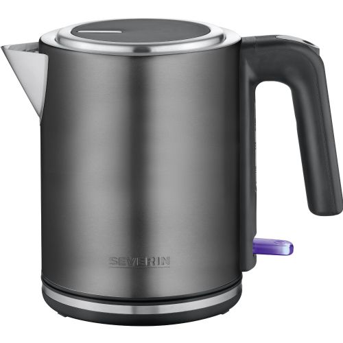 Grelnik vode Severin WK 9342, 1,7 l, 2400 W, nerjaveče jeklo, črna