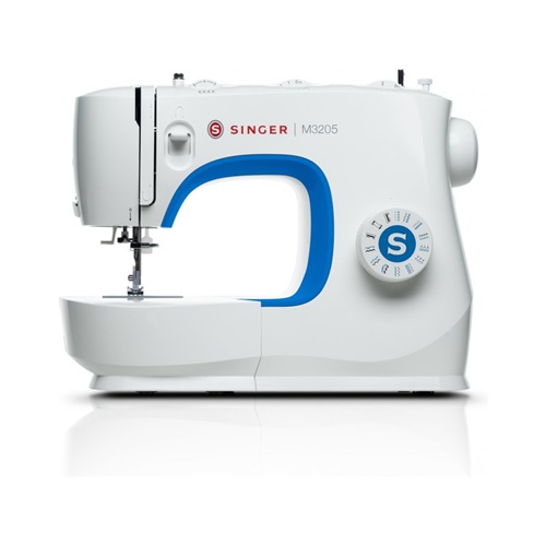 Šivalni stroj Singer M3205, 23 šivalnih programov, overlock, bela