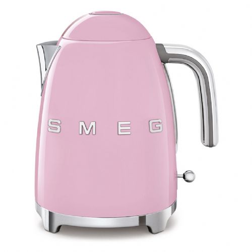 Grelnik vode Smeg KLF03PKEU 1,7 l, 2400 W, roza, nerjaveče jeklo, samodejni izklop
