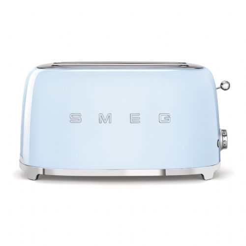 Opekač kruha SMEG TSF02PBEU  za 4 rezine pastelno modre barve