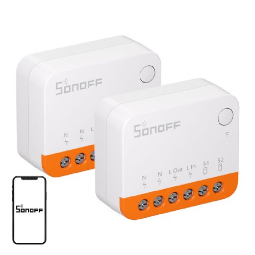 SONOFF MINIR4 (Extreme) stikalo, 2 kosa