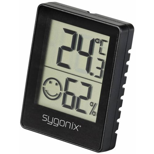 SYGONIX TERMO/HIGROMETER ČRNEGA OBLIKOVALCA Sygonix  termo/higrometer črna SY-5268502