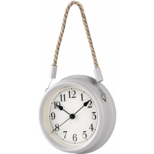 Techno Line WT 7130 kvarčna stenska ura 22 cm x 6.8 cm  siva