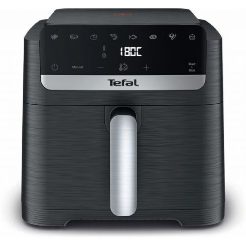 Cvrtnik na vroč zrak Tefal Easy Fry Mega Compact EY8618E0, 7,5 l, 2020 W, črne barve