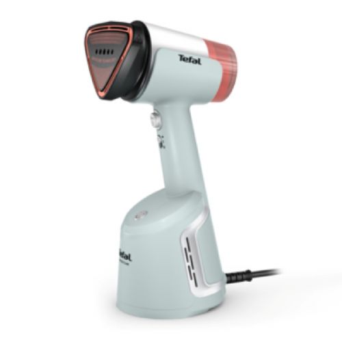 Ročni osvežilec tkanin Tefal AeroSteam [DT9814F0], 1800 W, 100 ml rezervoar, tehnologija OptiFlow, 3 načini delovanja, keramična plošča