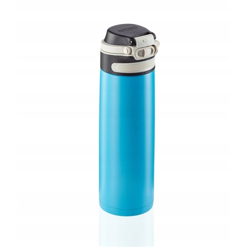 Termo stekelnica Leifheit 3276 Flip, 600 ml, modra