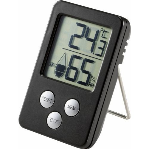 termo/higrometer črna E0130