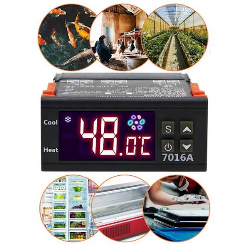 Termostat LCD žični WH-7016A