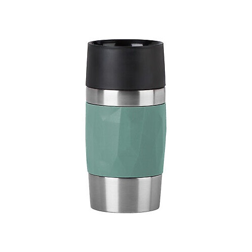 Termovka EMSA Travel Mug Compact, 0,3 L, nerjaveče jeklo/zelena