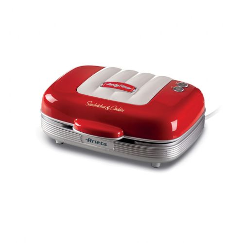 Toaster Ariete 1972/00 Patrytime, rdeča