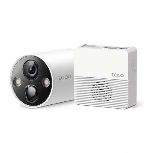 Varnostna kamera TP-Link Tapo C420S1 brezžična, 2K QHD, nočni vid 15 m, zaznavanje gibanja, vgrajen mikrofon in zvočnik