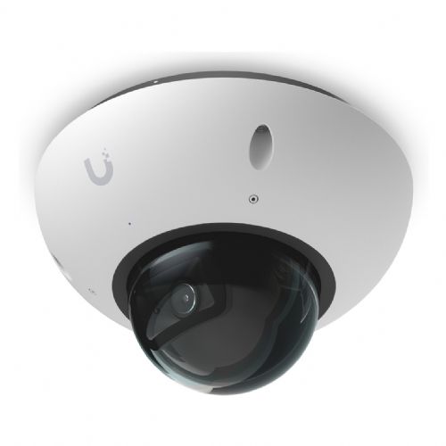 Varnostna kamera Ubiquiti UniFi G6 Dome bela, 8 MP, IP66, IR nočni vid 30 m, PoE, prepoznavanje registrske tablice