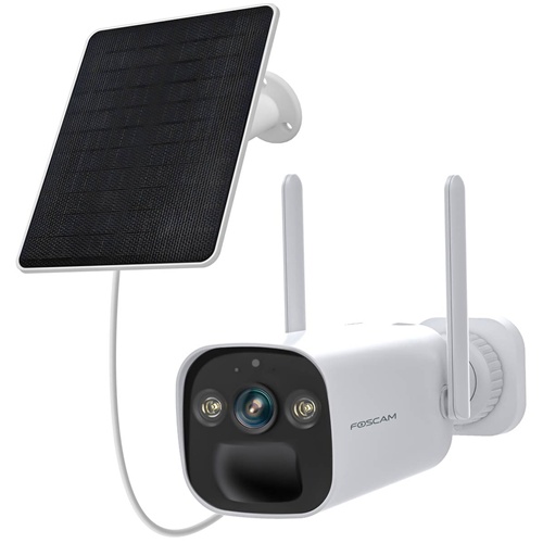 Varnostna kamera Foscam BP4 4MP, solarno napajanje, nočni vid do 10 m, IP66, mikrofon, 5W sončni panel
