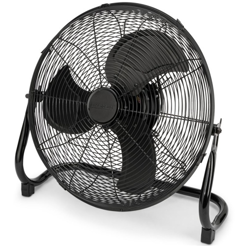 Ventilator ProfiCare PCVL3066WM črna, 45 cm, retro dizajn, 3 hitrosti, tiho delovanje