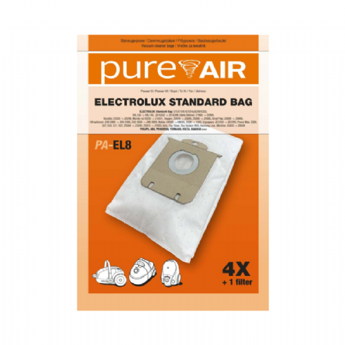 Vrečke za sesalnike Pure Air ELECTROLUX - 4 vrečke + filter