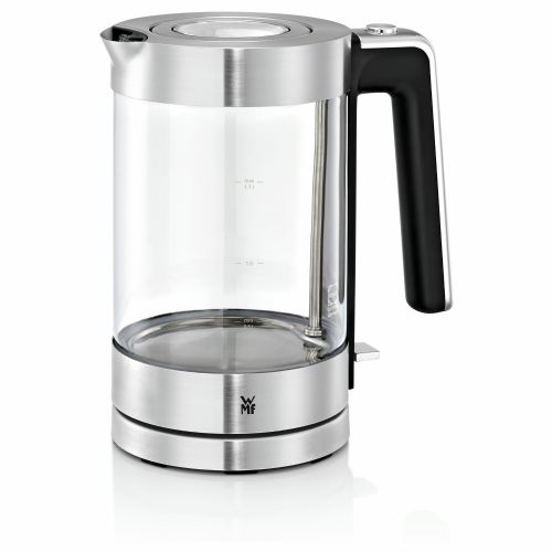 Grelnik vode WMF Lono 1,7 l, 3000 W, steklo/cromargan, brezžični, filter proti vodnemu kamnu, zaščita pred pregrevanjem