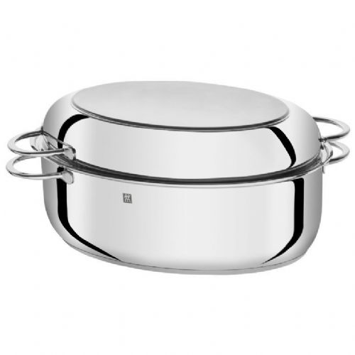 Ovalen pekač iz nerjavečega jekla Zwilling Roaster 8,5l  s pokrovom 41 cm (40993-000-0)
