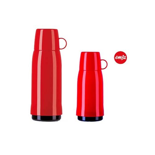 Thermos EMSA Rocket 0,5L Blu - Bottiglia Termica Con Bicchiere Incorporato, Mantiene Caldo E Freddo - Foto 13