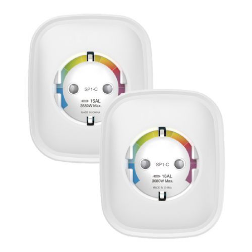 Pametne vtičnice Gosund SP1-HE paket 2 kosov, WiFi, Apple HomeKit, 16A, glasovno upravljanje