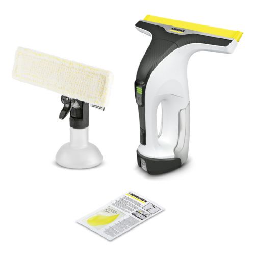 Čistilec oken Kärcher WV 4-4 Plus 1.633-540.0, 280 mm šoba, posoda 150 ml, platforma baterije 4 V, bele barve
