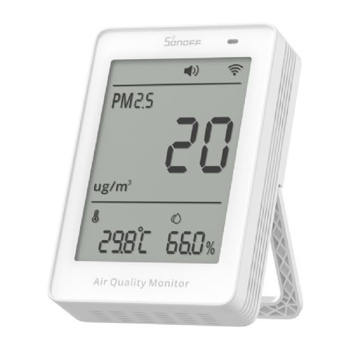 Sonoff AirGuard PM2.5 SAWF-07P WiFi LCD merilnik kakovosti zraka