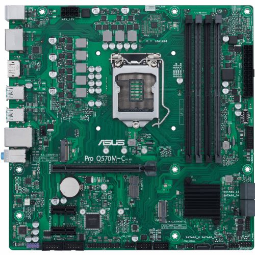 Osnovna plošča ASUS PRO Q570M-C/CSM, mATX, LGA1200, Intel