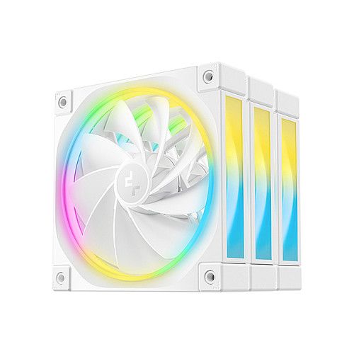 Ventilator 120 mm DeepCool FL12R Beli trojni paket