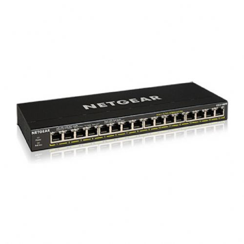 Stikalo16P Netgear GS316PP RM PoE+