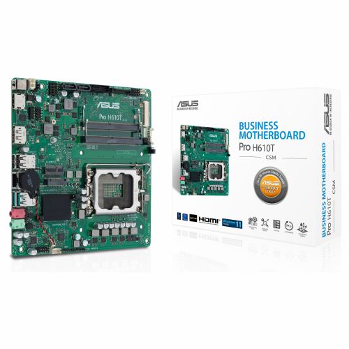 1700 ASUS PRO H610T-CSM mITX