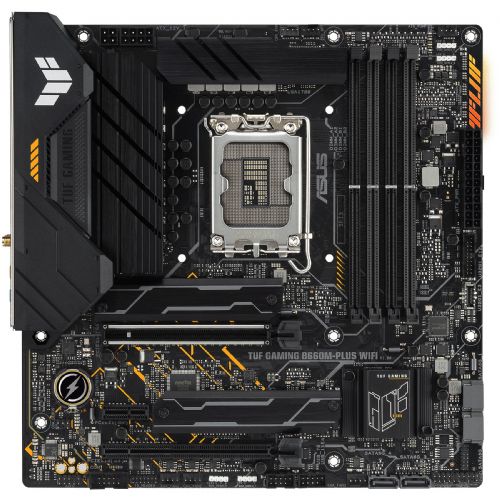 Osnovna plošča ASUS TUF GAMING B660M-PLUS WIFI, DDR5, SATA3, USB3.2Gen2x2, DP, WiFi, LGA1700 mATX - TUF GAMING B660M-PLUS WIFI