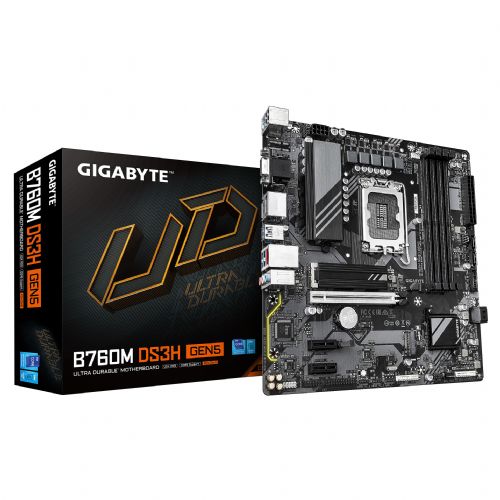 Osnovna plošča 1700 Gigabyte B760M DS3H Gen5 ATX
