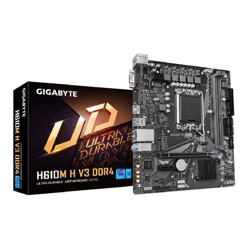 Osnovna plošča Gigabyte H610M H DDR4 V3, LGA1700