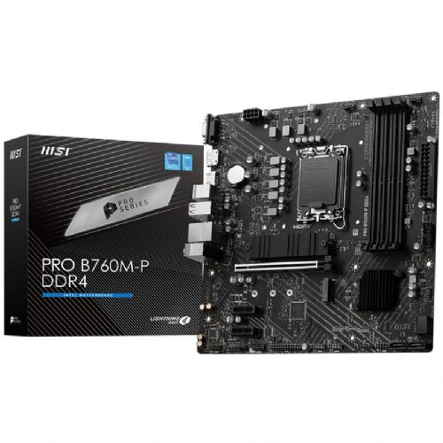 Osnovna plošča 1700 MSI PRO B760M-P DDR4