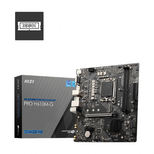 Osnovna plošča 1700 MSI PRO H610M-G DDR5