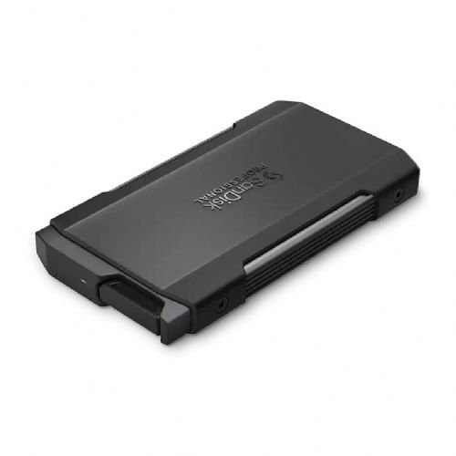 Zunanji SSD disk SanDisk PRO-BLADE TRANSPORT 1TB, USB-C 3.2, hitrost do 2000 MB/s, aluminijasto ohišje, modularni sistem