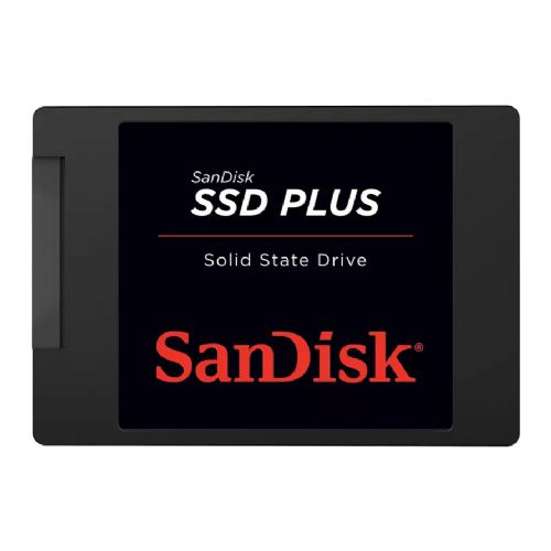 Vgradni SSD disk SanDisk Plus 2 TB 2,5", SATA III, 3D NAND, hitrost branja 545 MB/s, odporen na udarce